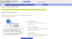 Desktop Screenshot of indianaonlineacademy.org